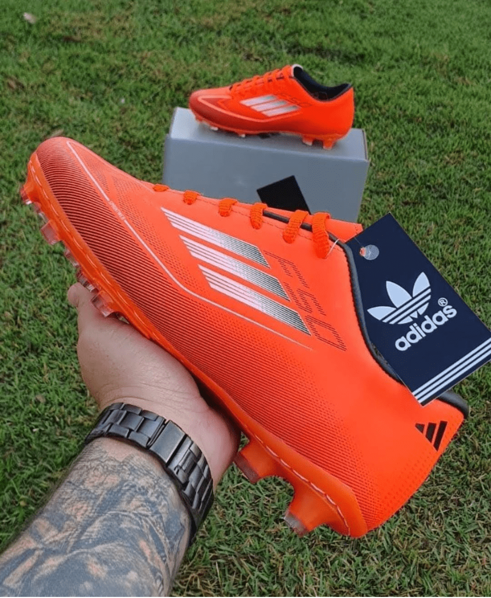 BOTINES ADIDAS F50 | NARANJA