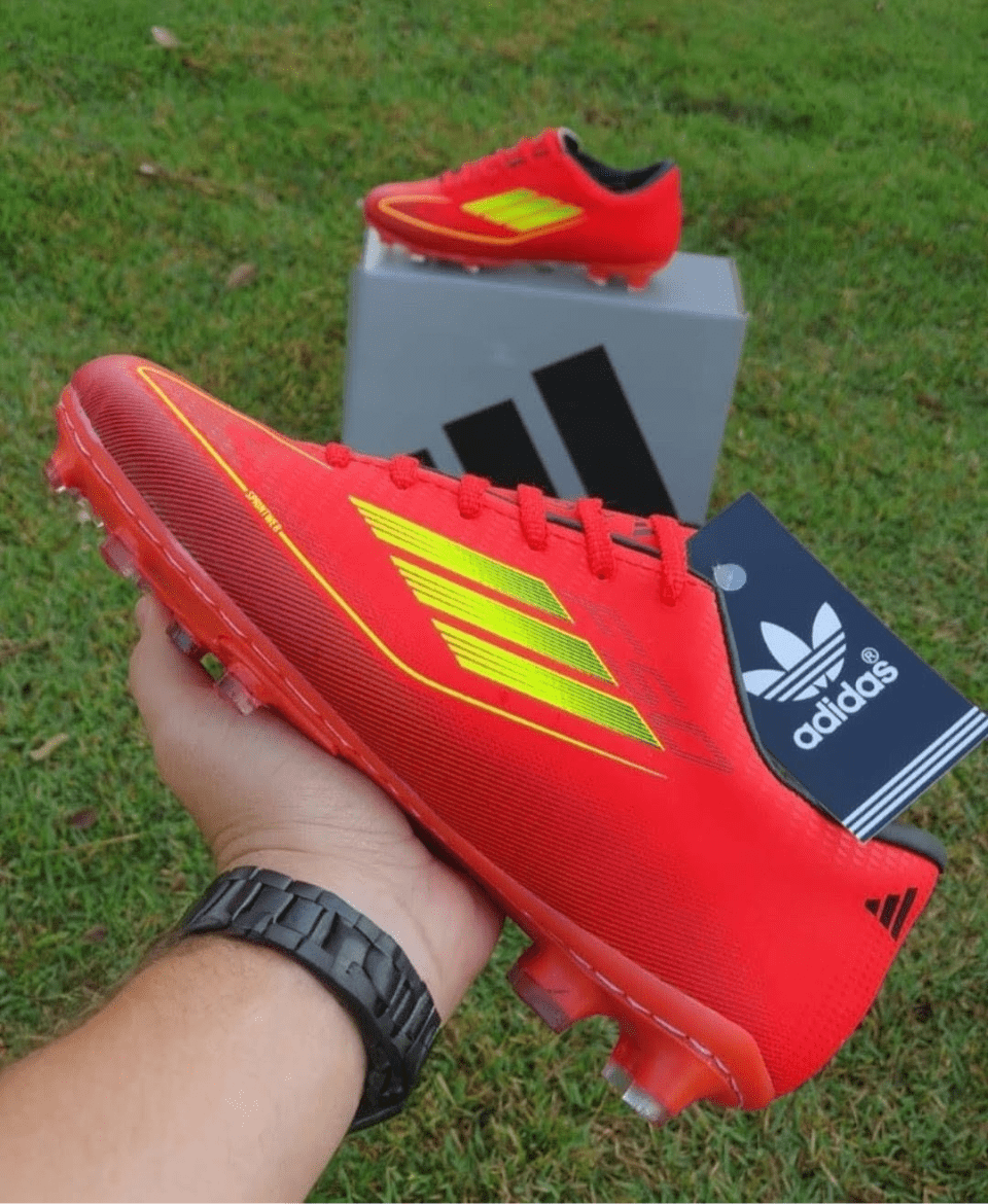 BOTINES ADIDAS F50 | ROJO