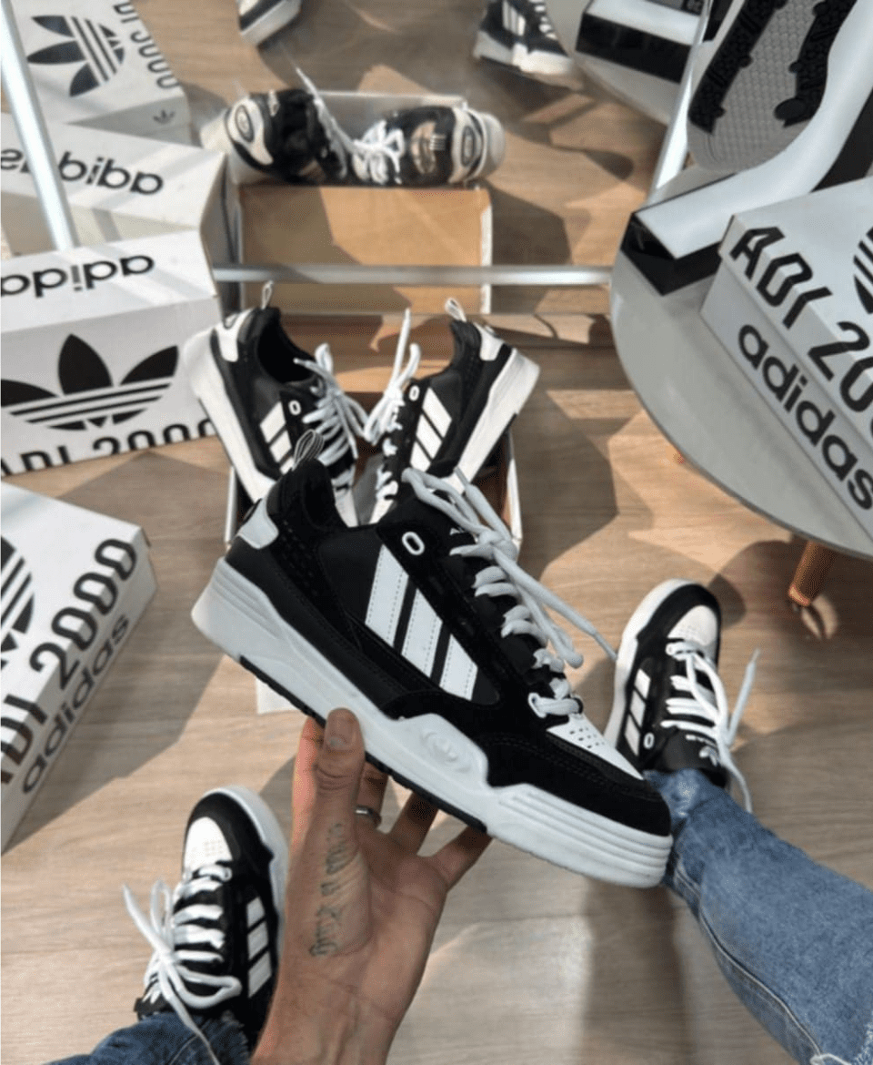 ADIDAS ADI2000 | BLANCO Y NEGRO