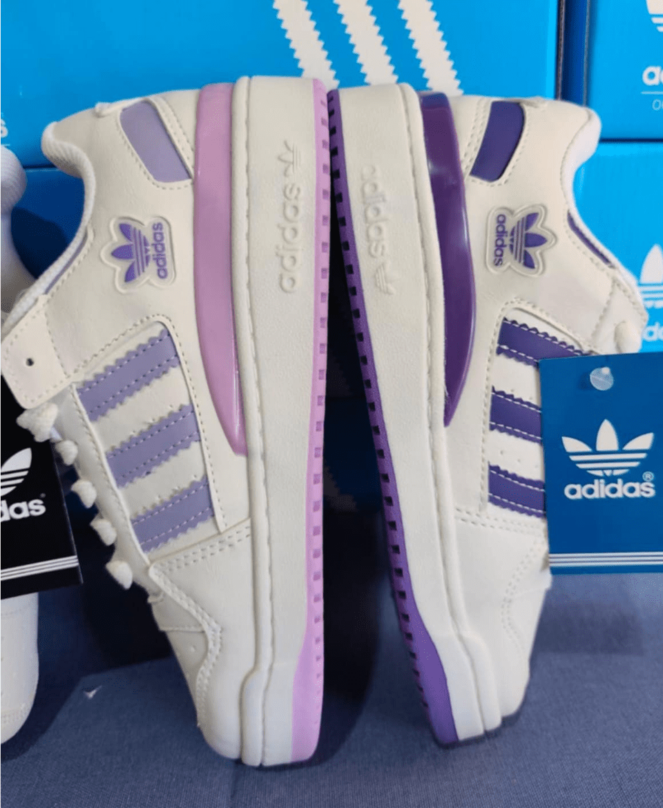 ADIDAS FORUM | BLANCO Y LILA