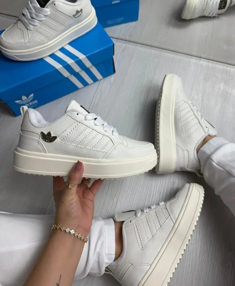 Zapatillas Adidas Low blancas originales estilo urbano - Total Look BZ