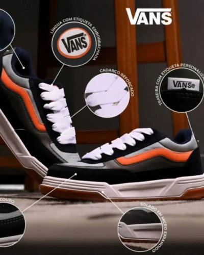 ESTAZZO | NEGRO NARANJA