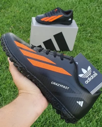 BOTIN FUTBOL 5 | NEGRO NARANJA